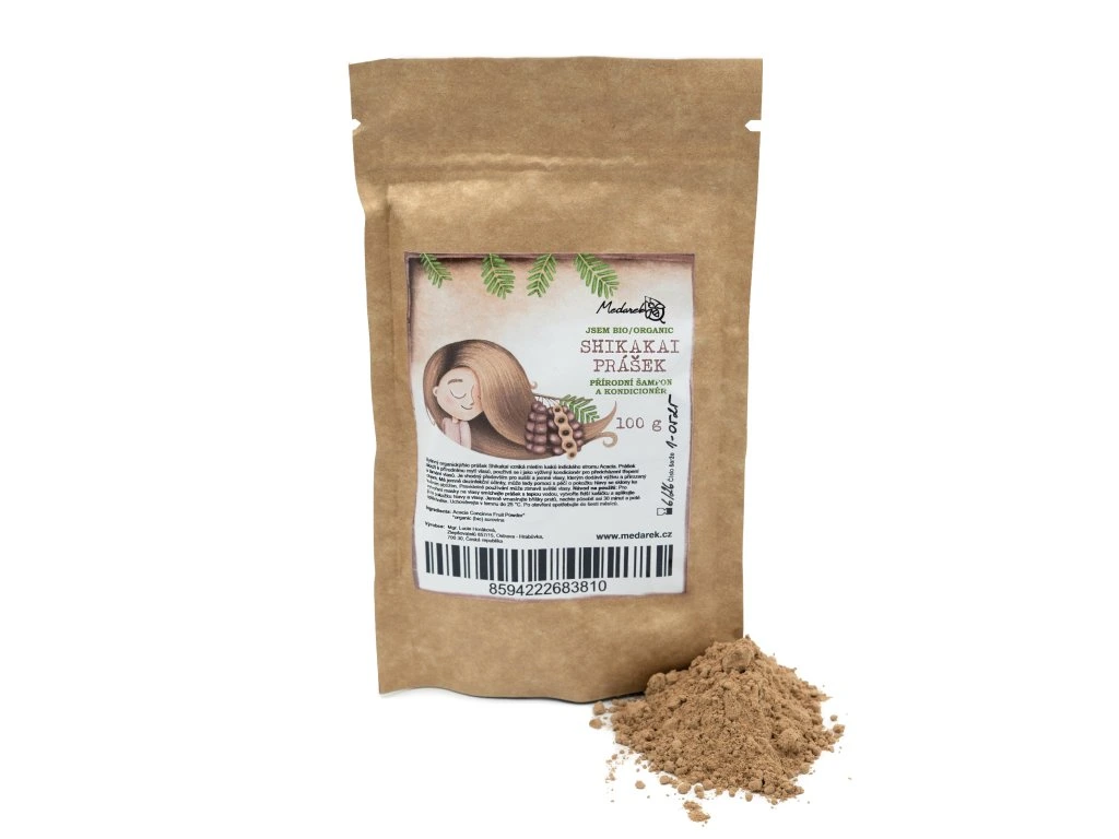 MEDAREK Shikakai prášek na vlasy bio