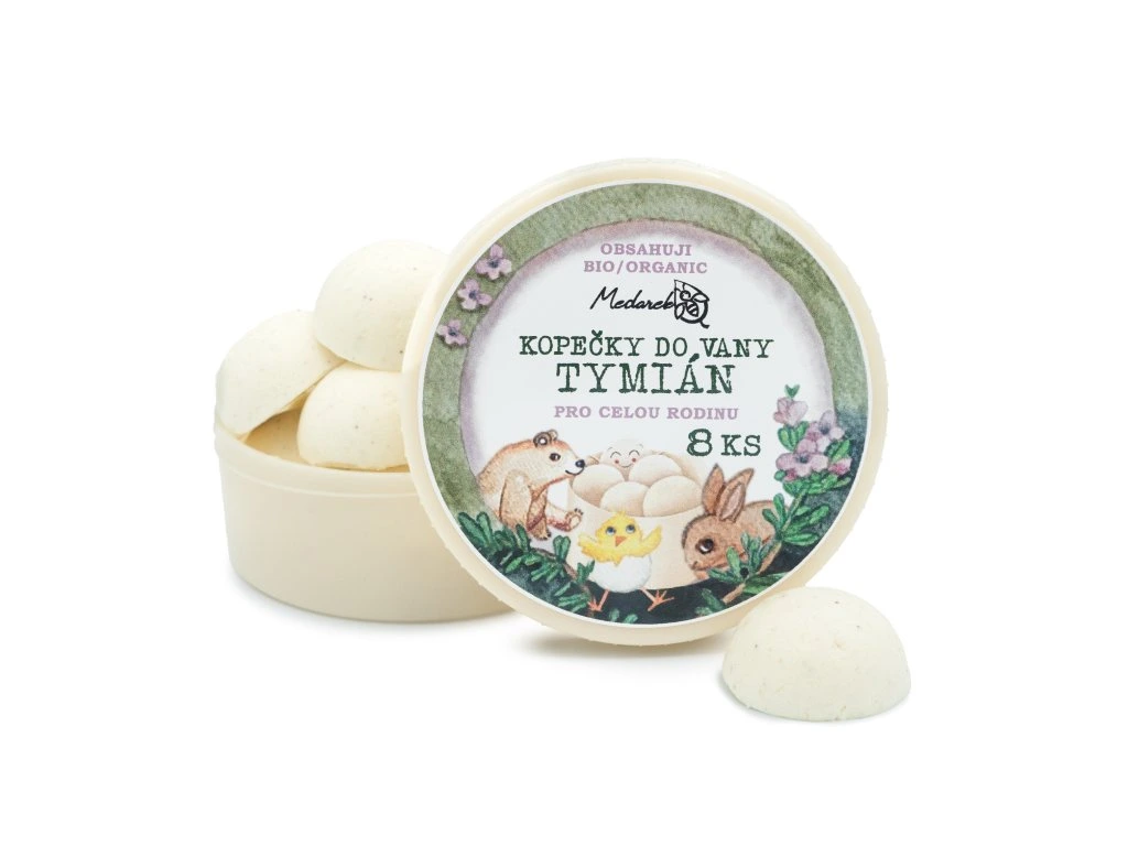 MEDAREK Kopečky do vany TYMIÁN