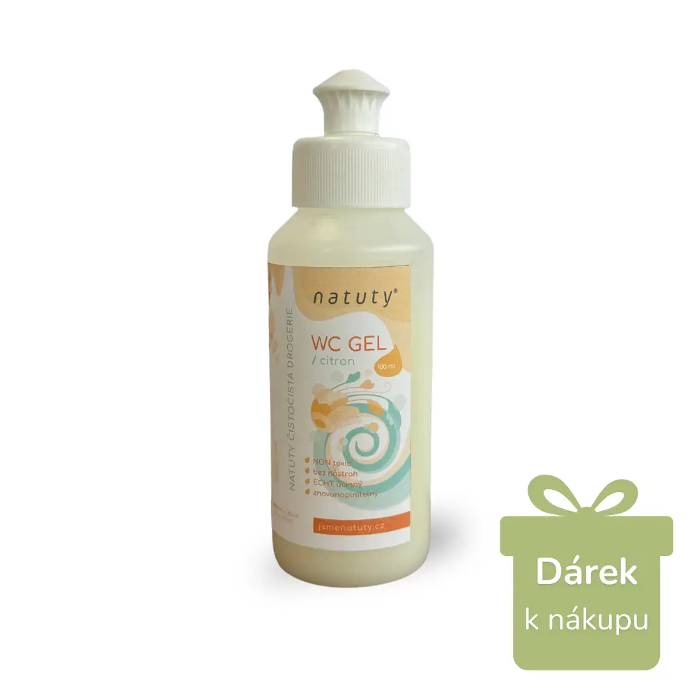 NATUTY WC gel s vůní citronu (100ml) (K OBJEDNÁVCE NAD 3500KČ)