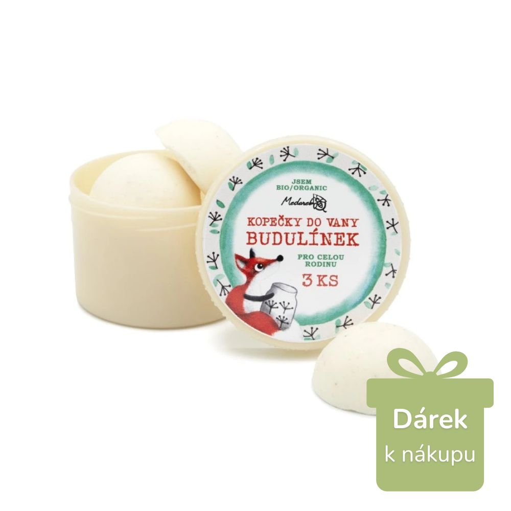 MEDAREK Kopeček do vany BUDULÍNEK (1ks) (K OBJEDNÁVCE NAD 2500KČ)