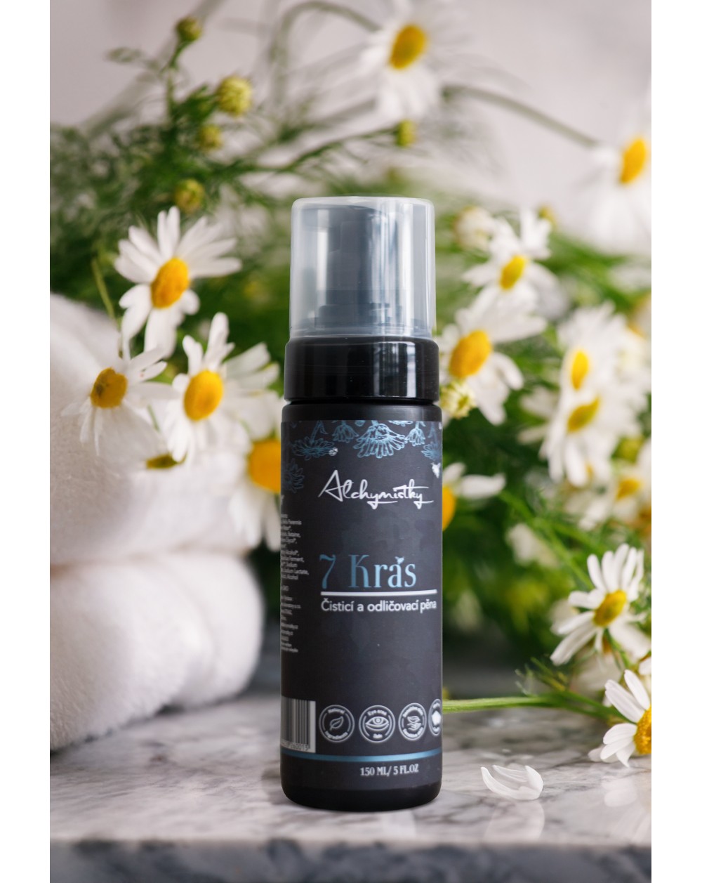 ALCHYMISTKY 7 Krás - čisticí a odličovací pěna (150ml)