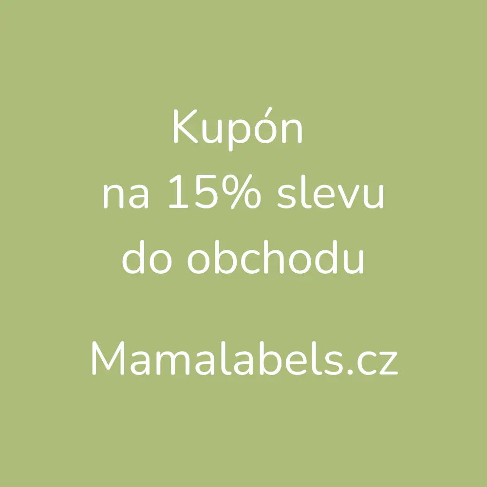 Slevový kupón Mamalabels.cz (K OBJEDNÁVCE NAD 1500KČ)
