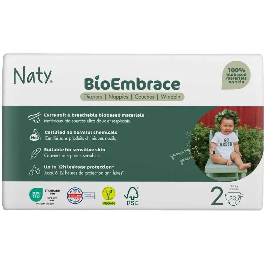 NATY BioEmbrace Plenky Mini 3-6 kg (33ks)