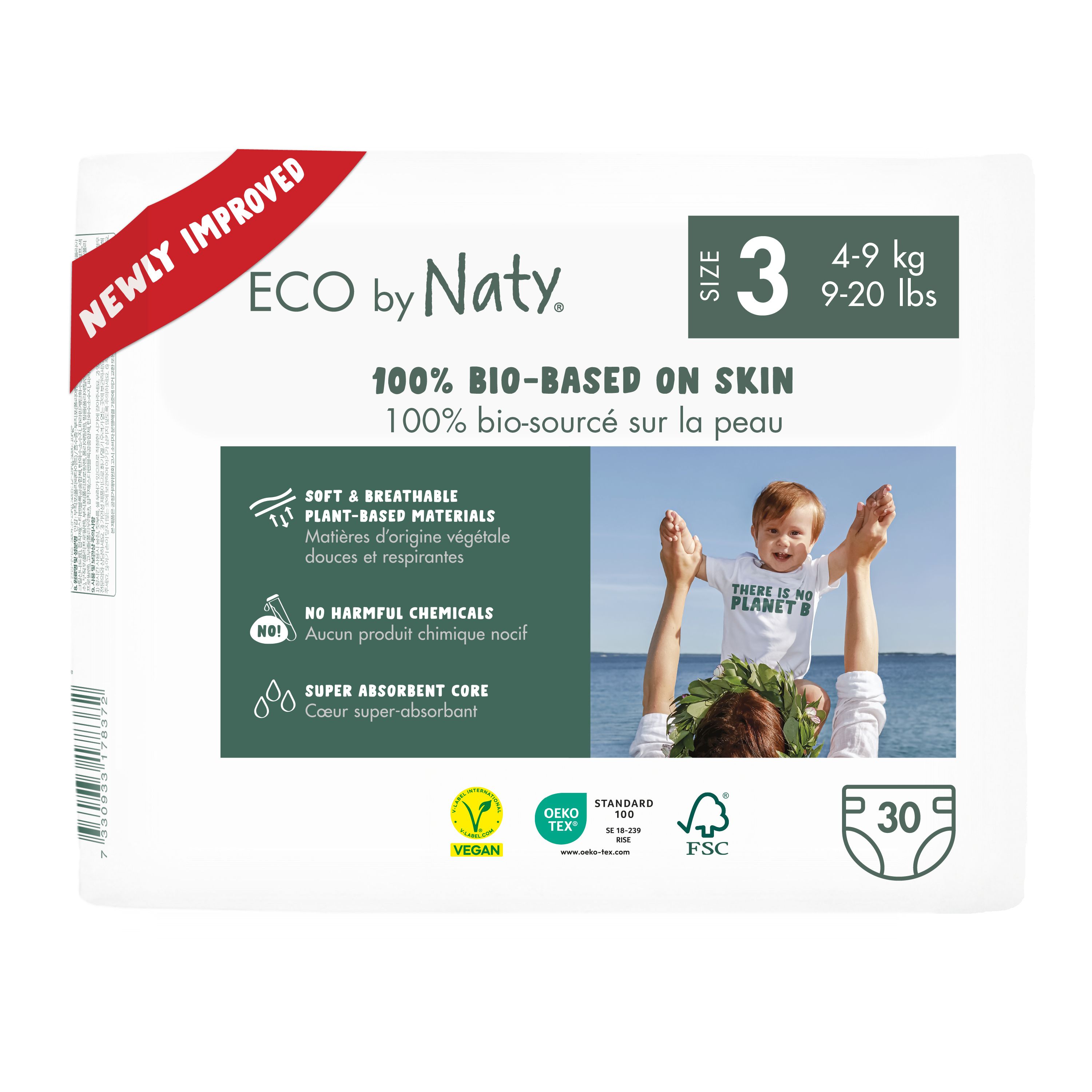NATY Plenky Midi 4-9 kg (30 ks)