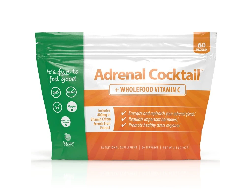Jigsaw Health Adrenální koktejl s vitamínem C v prášku