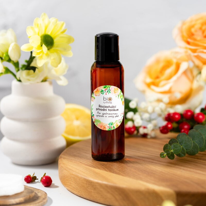 BIORYTHME Rozjasňující přírodní tonikum (pro sjednocenou, zářivou a svěží pleť) - 100ml - EXPIRACE 05/26 - SLEVA 15%