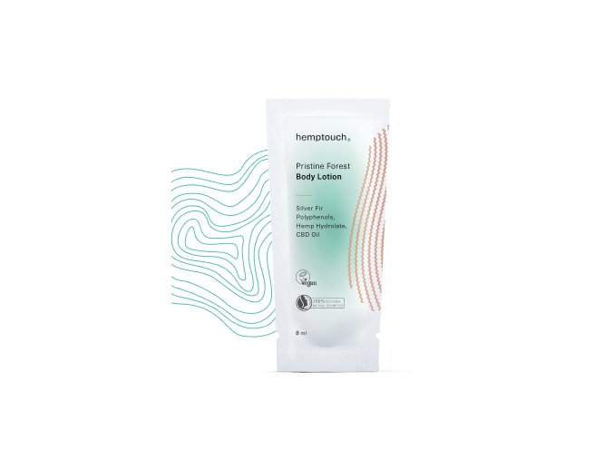 HEMPTOUCH Tělové mléko Pristine Forest (vzorek) - EXPIRACE 05/26 - SLEVA 15%