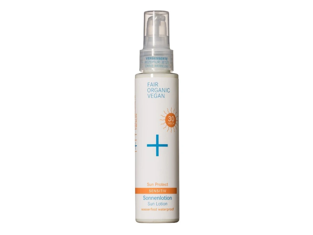 i+m Naturkosmetik Sun Protect Sensitiv Opalovací mléko SPF 30 (100ml)