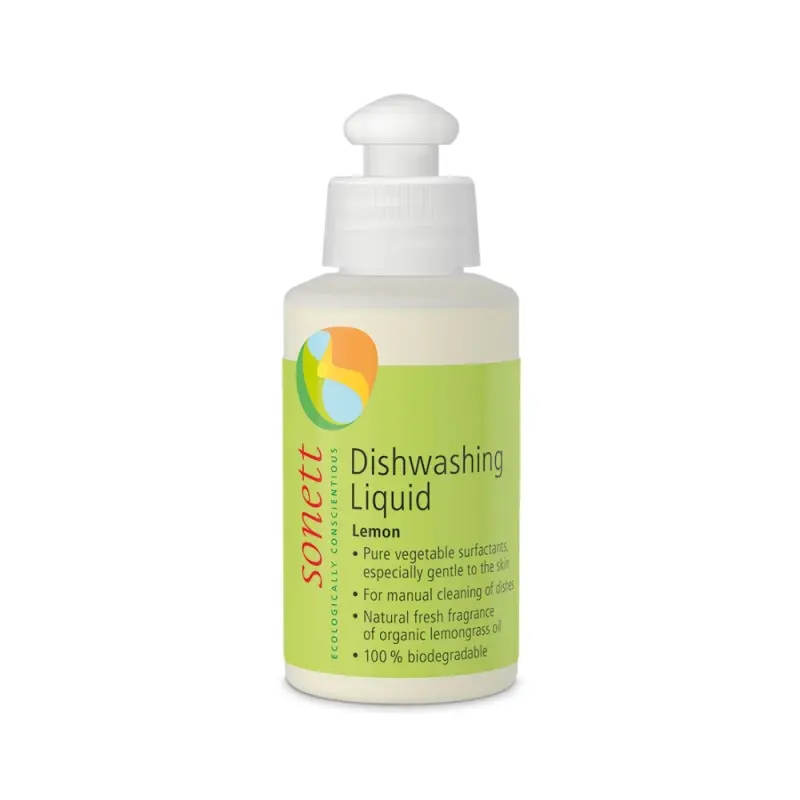 SONETT Tekutý prostředek na nádobí CITRON (120ml) - (VZOREK K OBJEDNÁVCE NAD 3500KČ)