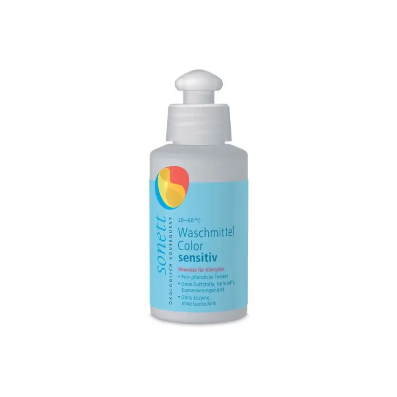 SONETT Tekutý prací gel Sensitive (120ml) - (VZOREK K OBJEDNÁVCE NAD 3500KČ)