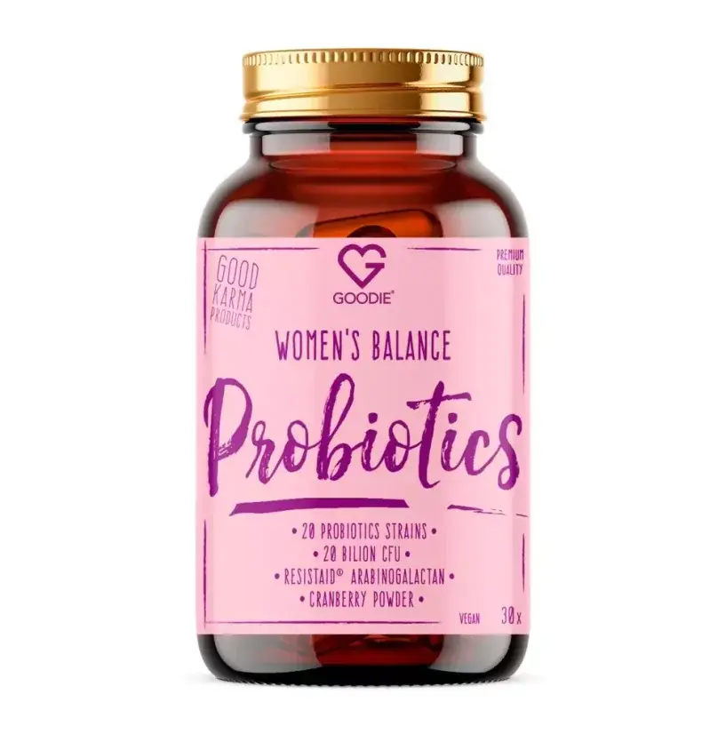 GOODIE Probiotika pro ženy (30 kapslí) - Women's balance probiotics