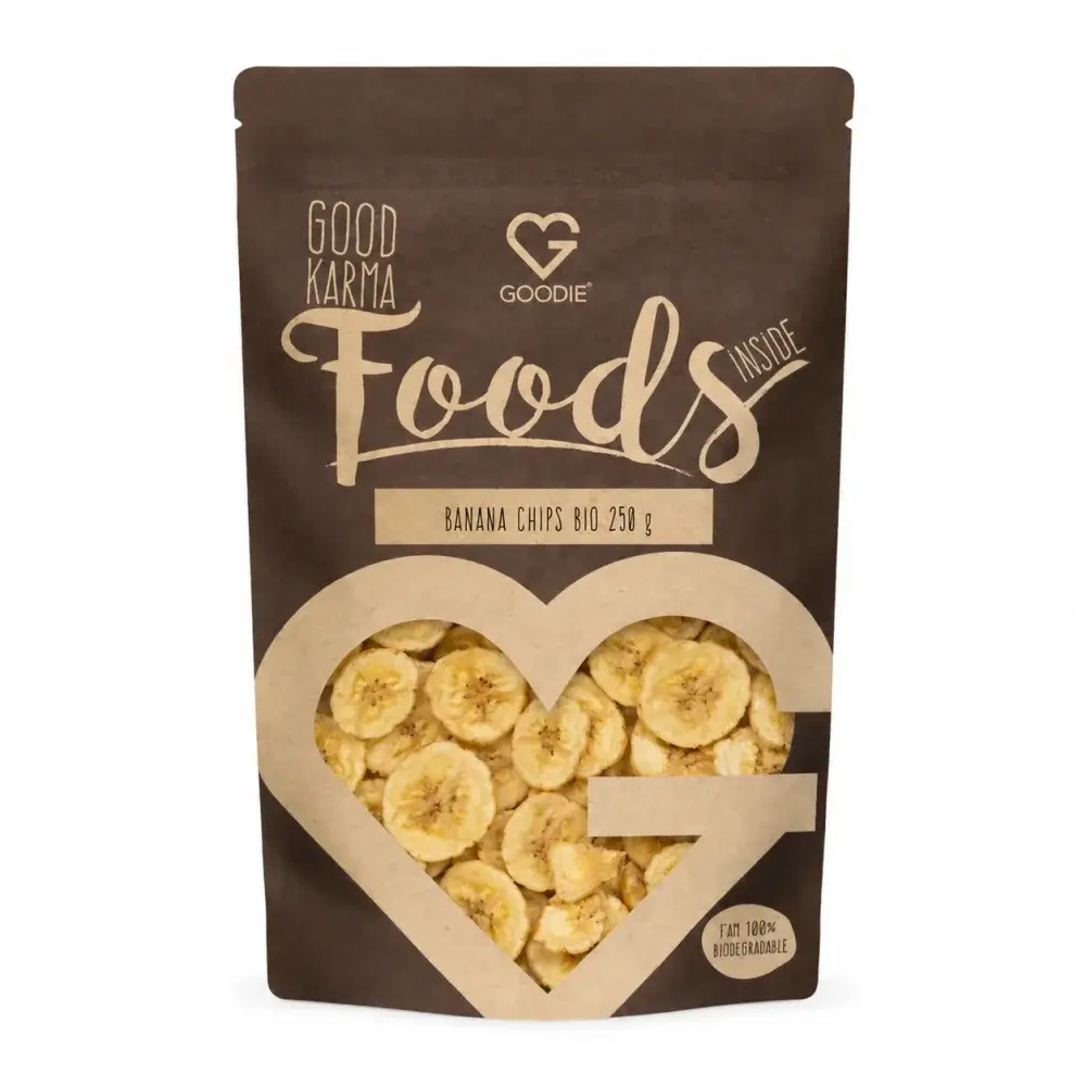 GOODIE Banán chipsy BIO (250g)