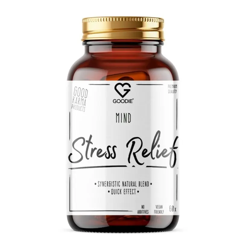 GOODIE Mind - Stress Relief - uvolnění od stresu a napětí (60 kapslí)