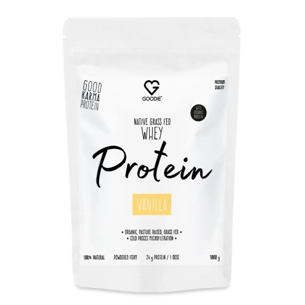 GOODIE Nativní syrovátkový protein GrassFed - Vanilka / Native GrassFed Whey protein