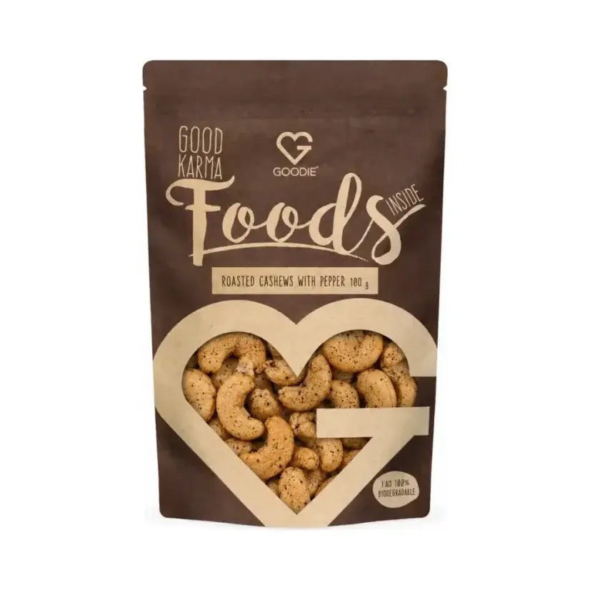 GOODIE Kešu pražené v pepři (100g)