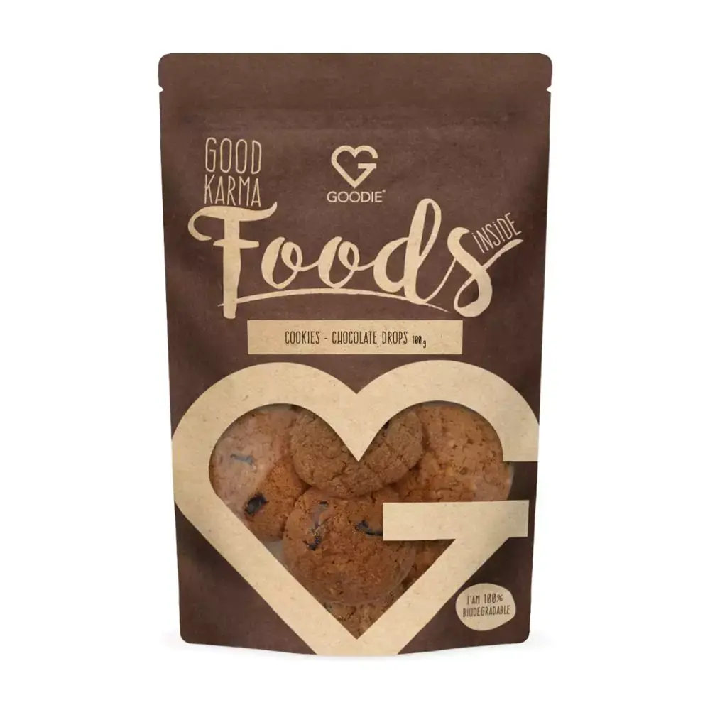 GOODIE Sušenky s čokoládovými kousky / Cookies with Chocolate Drops (100g)