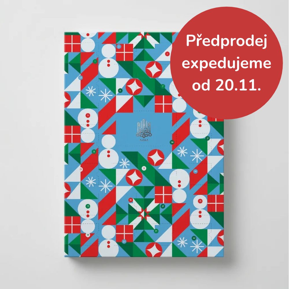 AJALA CHOCOLATE Adventní kalendář - mléčná čokoláda