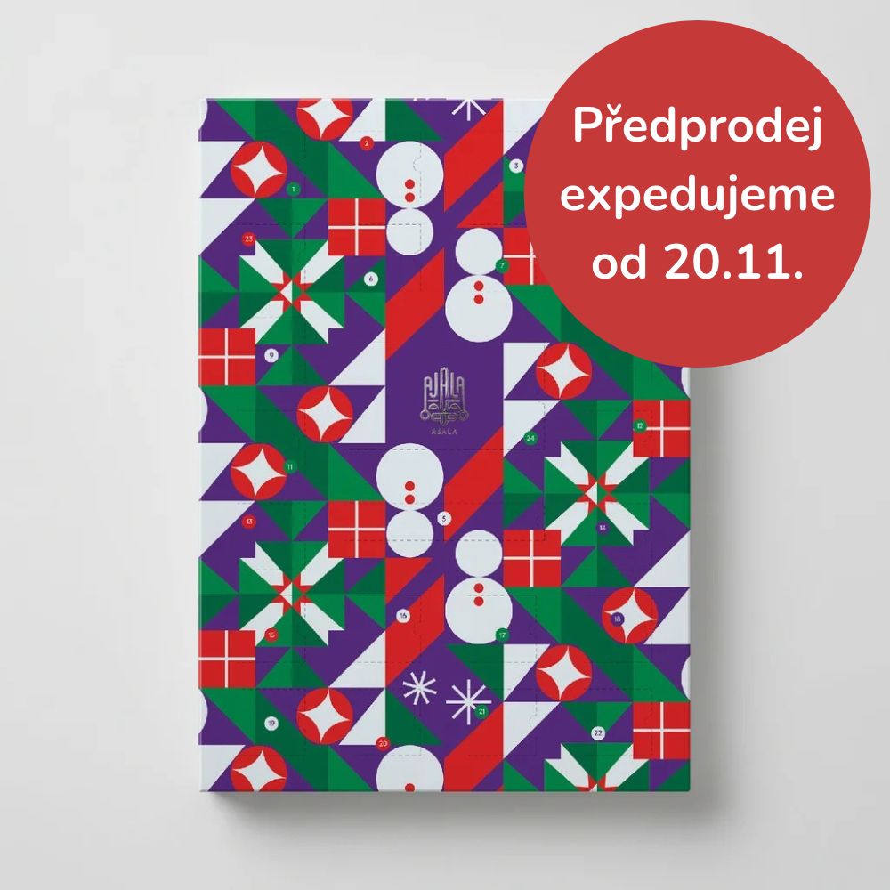 AJALA CHOCOLATE Adventní kalendář - tmavá čokoláda