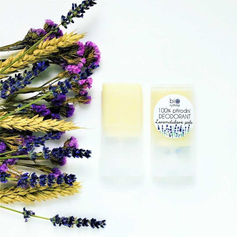 BIORYTHME 100% přírodní deodorant Levandulové pole (15g)