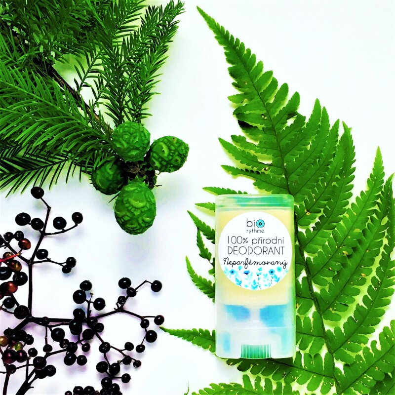 BIORYTHME 100% přírodní deodorant Neparfémovaný (15g)