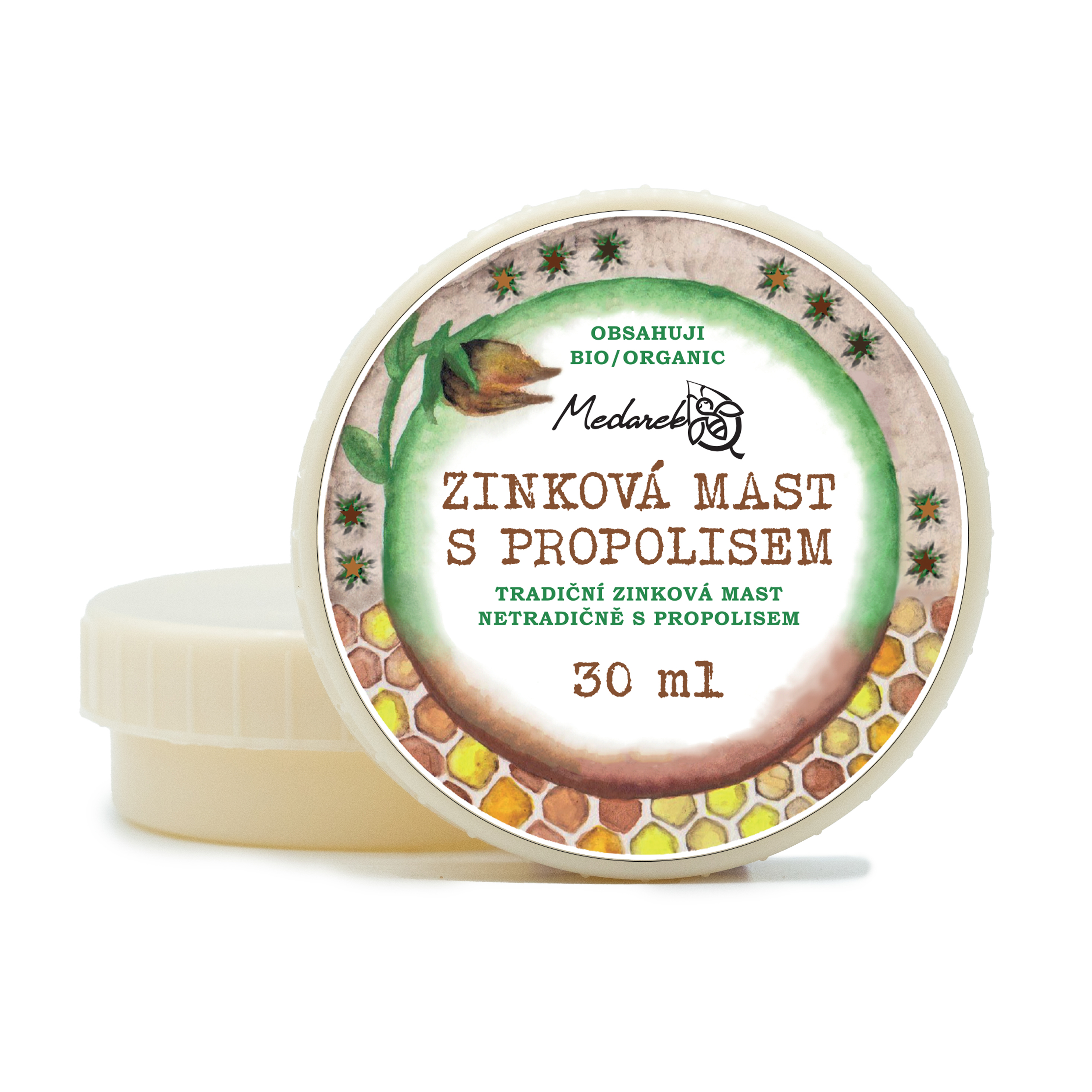 MEDAREK Zinková mast s propolisem