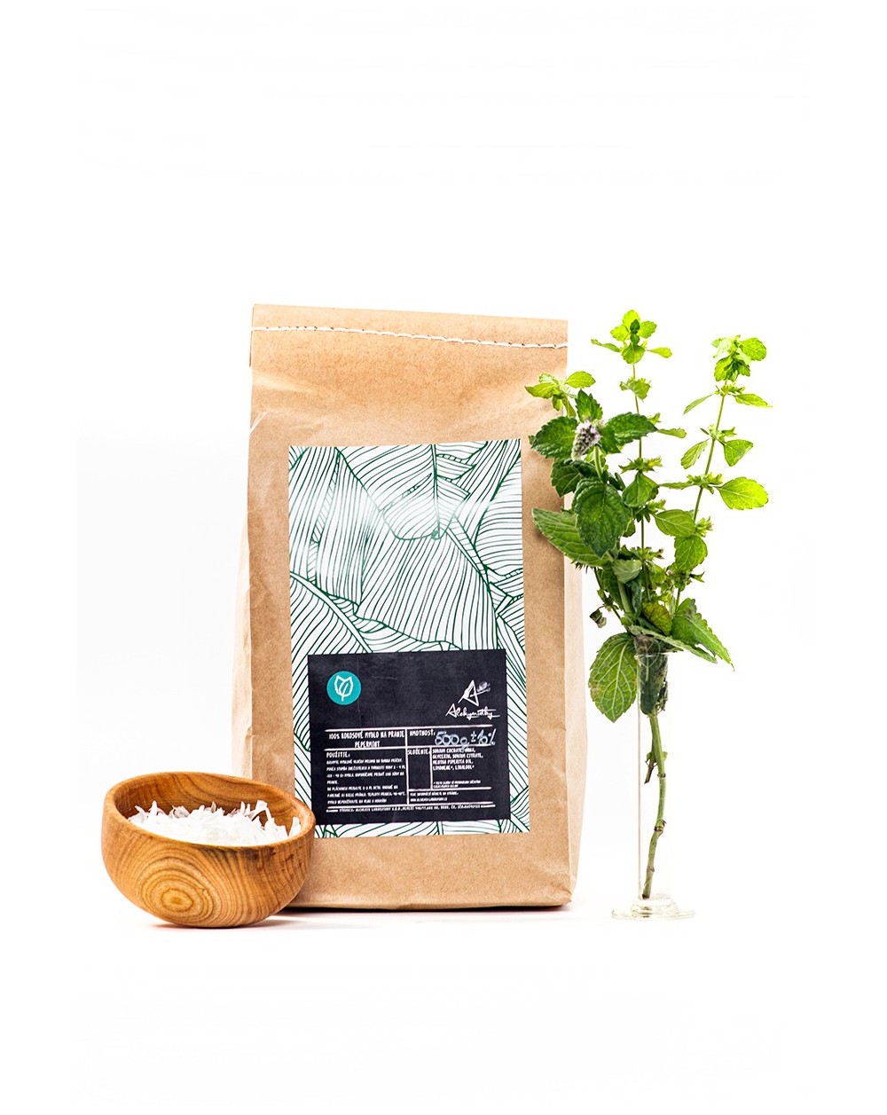 ALCHYMISTKY Mýdlové vločky na praní - máta 