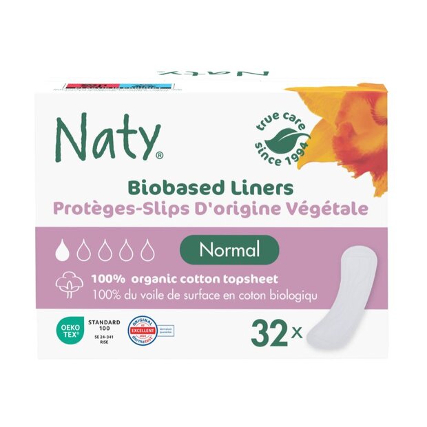 NATY Dámské ECO slipové vložky - normal (32ks)