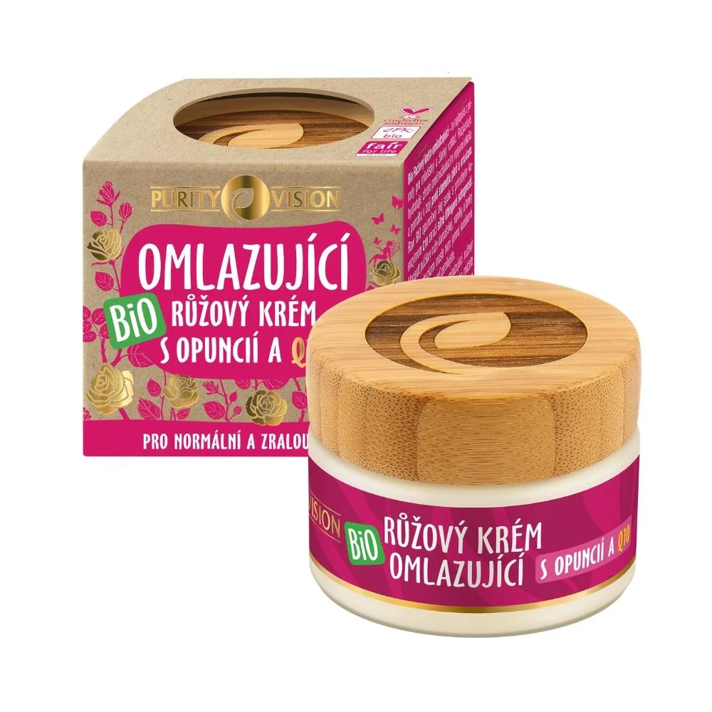 PURITY VISION Bio Růžový krém omlazující (40ml)