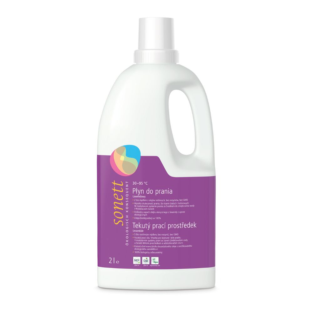 SONETT Prací gel na bílé a barevné prádlo Levandule