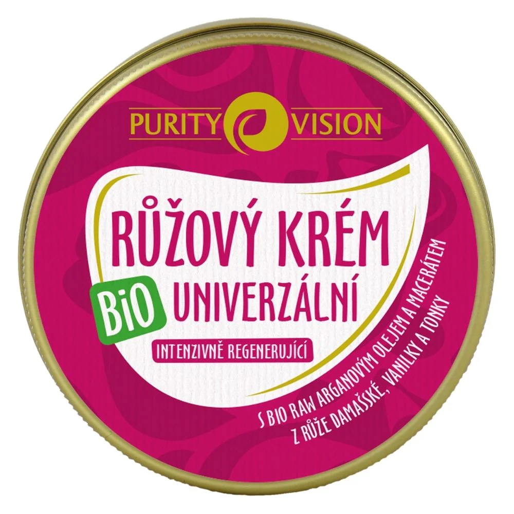 PURITY VISION Bio Růžový krém univerzální (70ml)