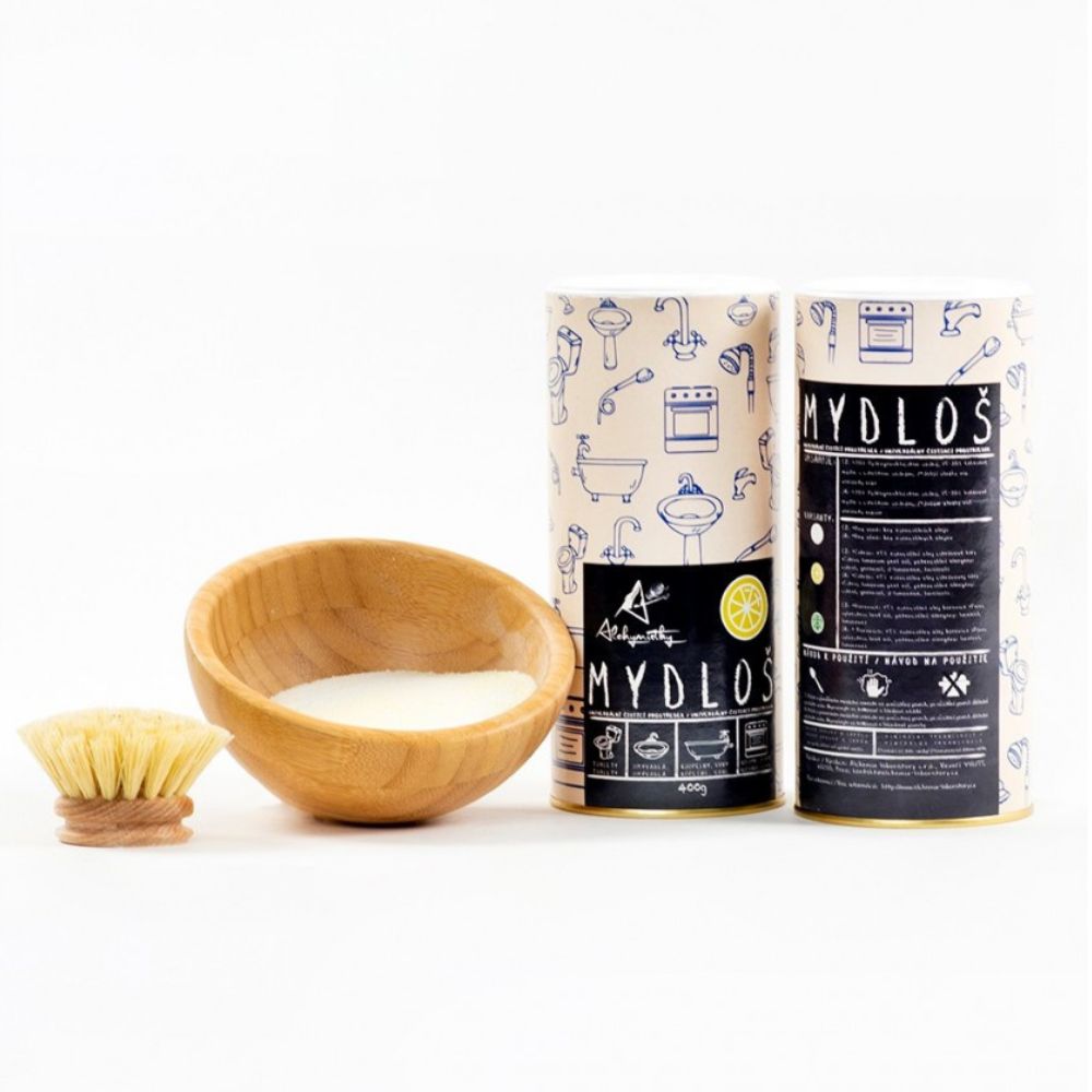 ALCHYMISTKY Mydloš - univerzální čistící prostředek - citron (500g)
