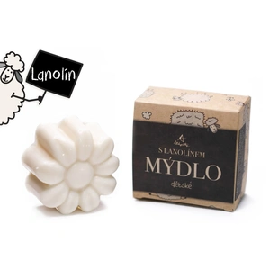 ALCHYMISTKY Dětské mýdlo s lanolinem - kytička (70g)