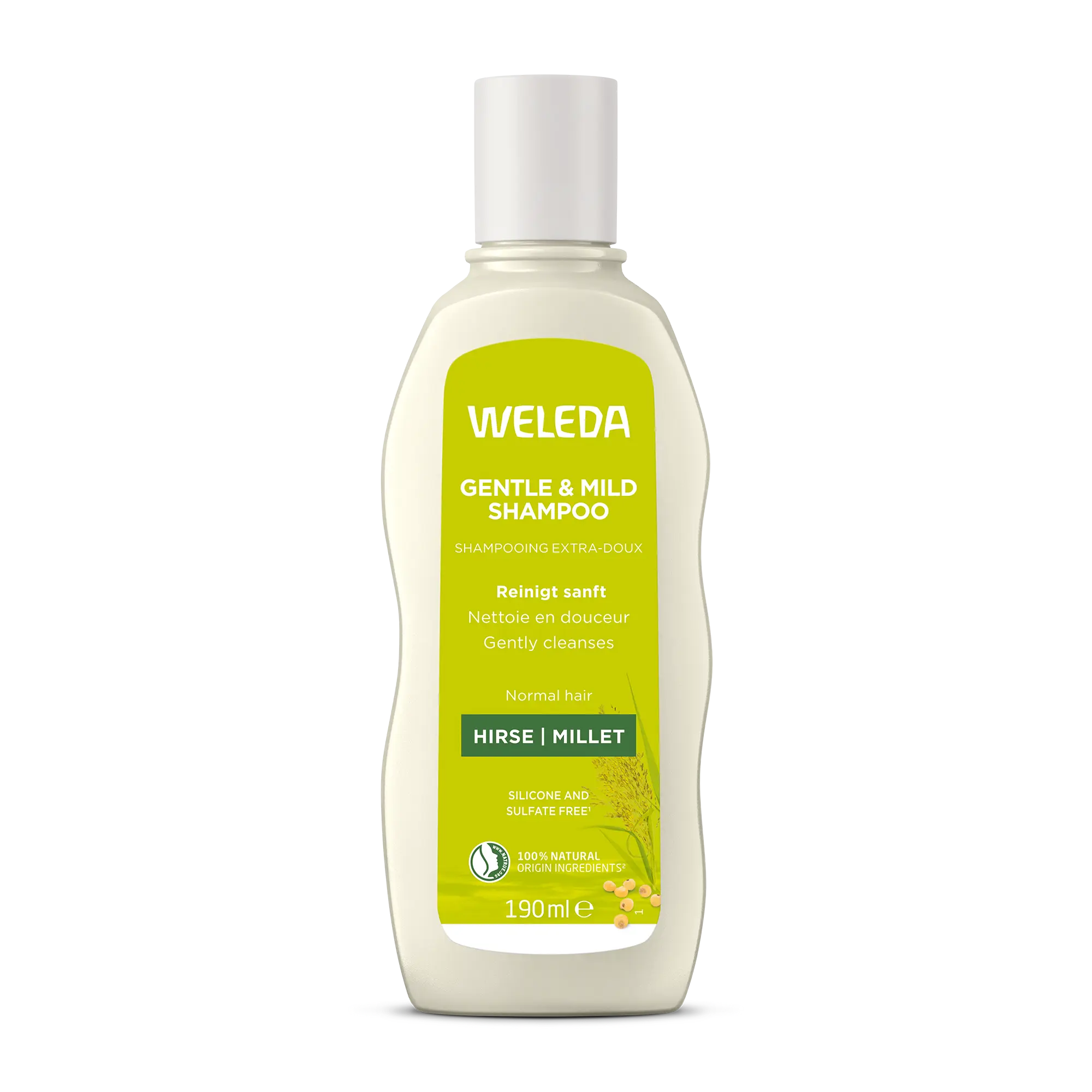 WELEDA Vyživující šampon s prosem pro normální vlasy (190ml)