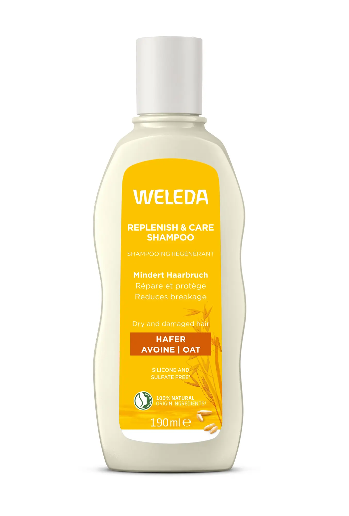 WELEDA Ovesný regenerační šampon pro suché a poškozené vlasy (190ml)