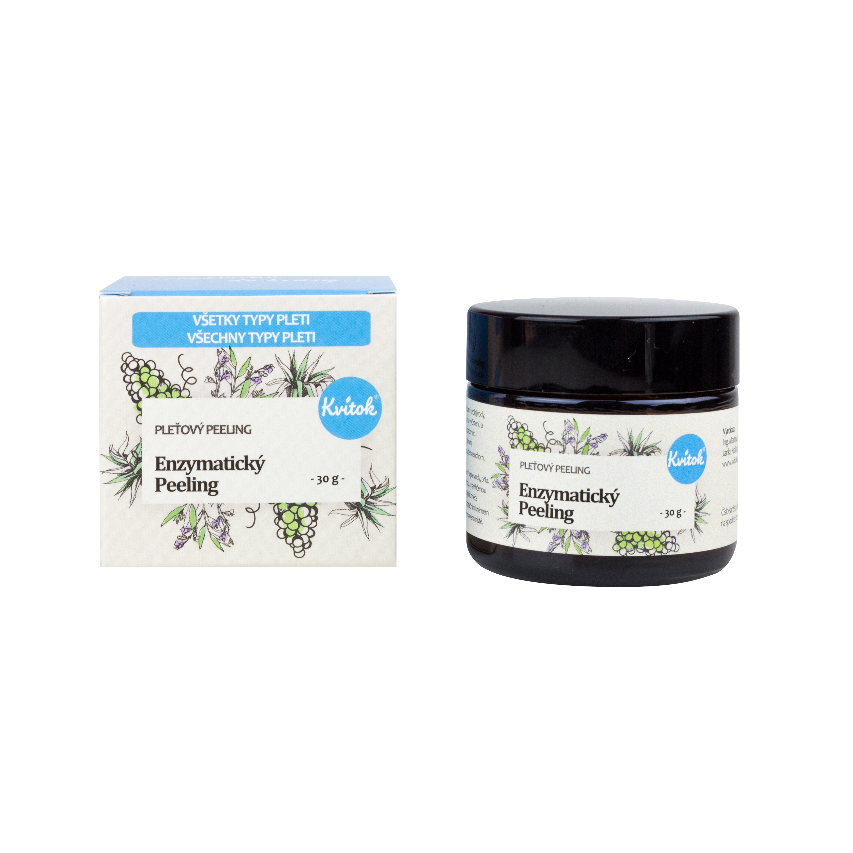 KVITOK Enzymatický peeling pro všechny typy pleti (30ml)