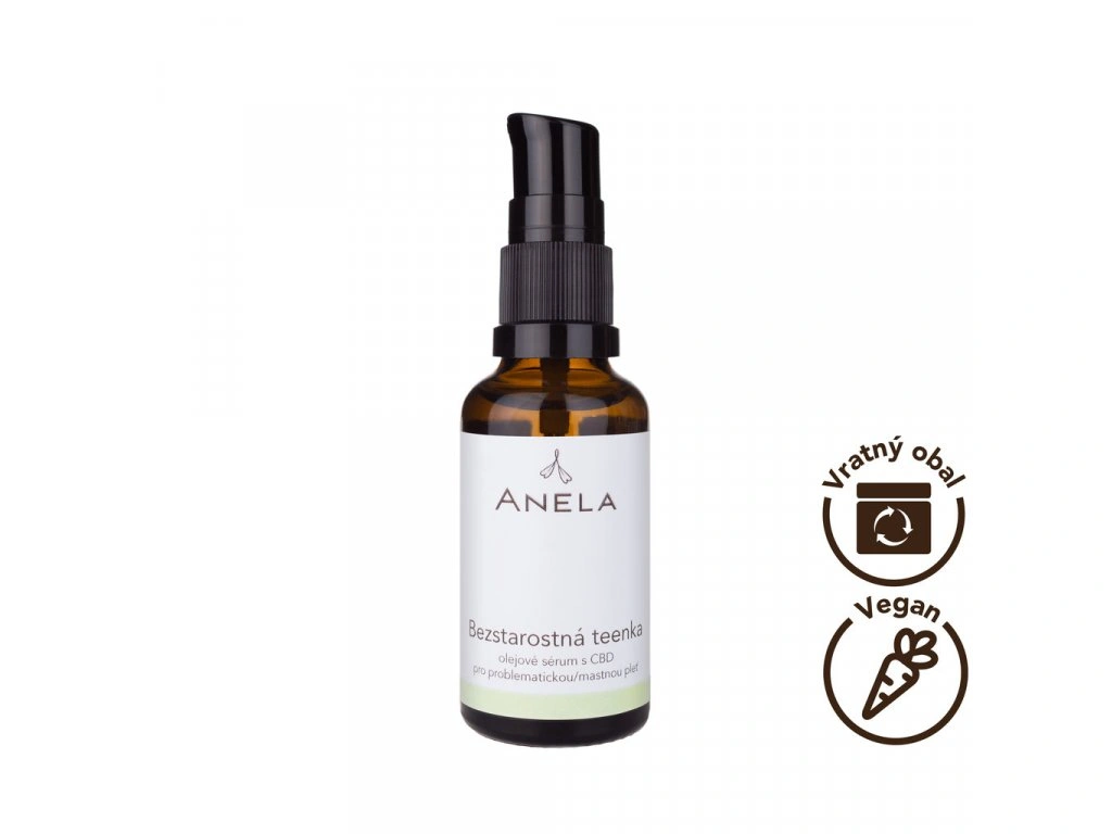 ANELA Bezstarostná teenka - olejové sérum s CBD pro mastnou/problematickou pleť