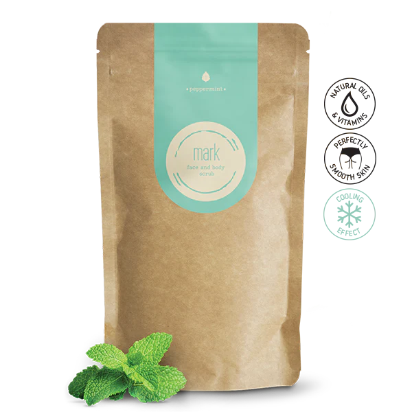 MARK coffee scrub Peppermint - s chladivým efektem
