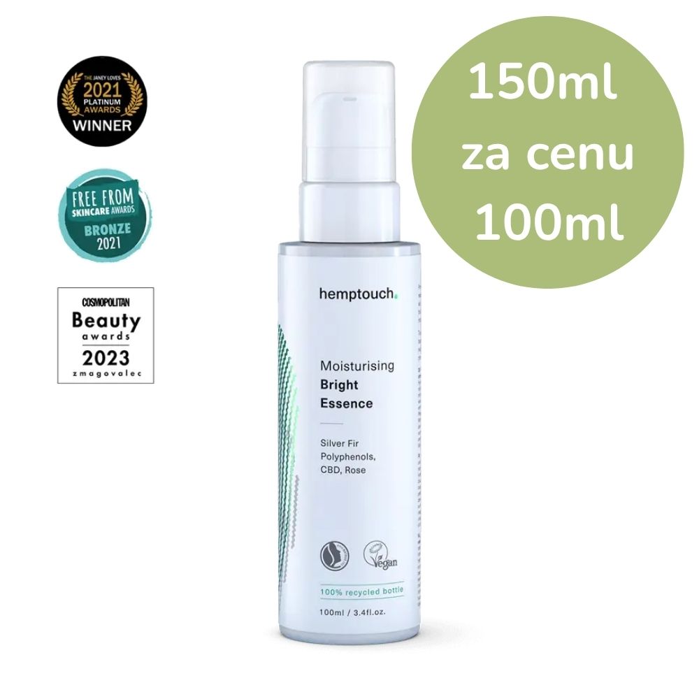 HEMPTOUCH Hydratační rozjasňující esence