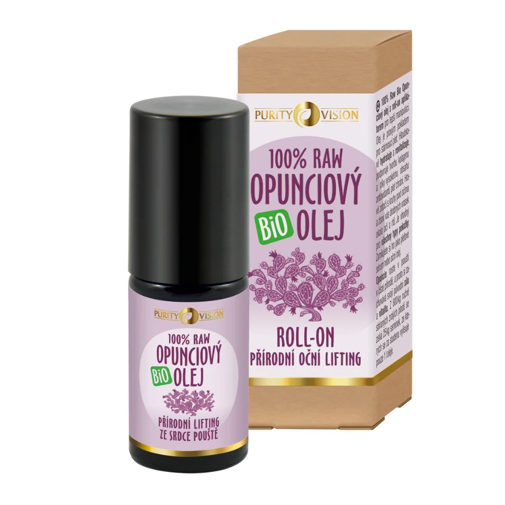 PURITY VISION RAW Opunciový olej Bio roll-on (5ml)