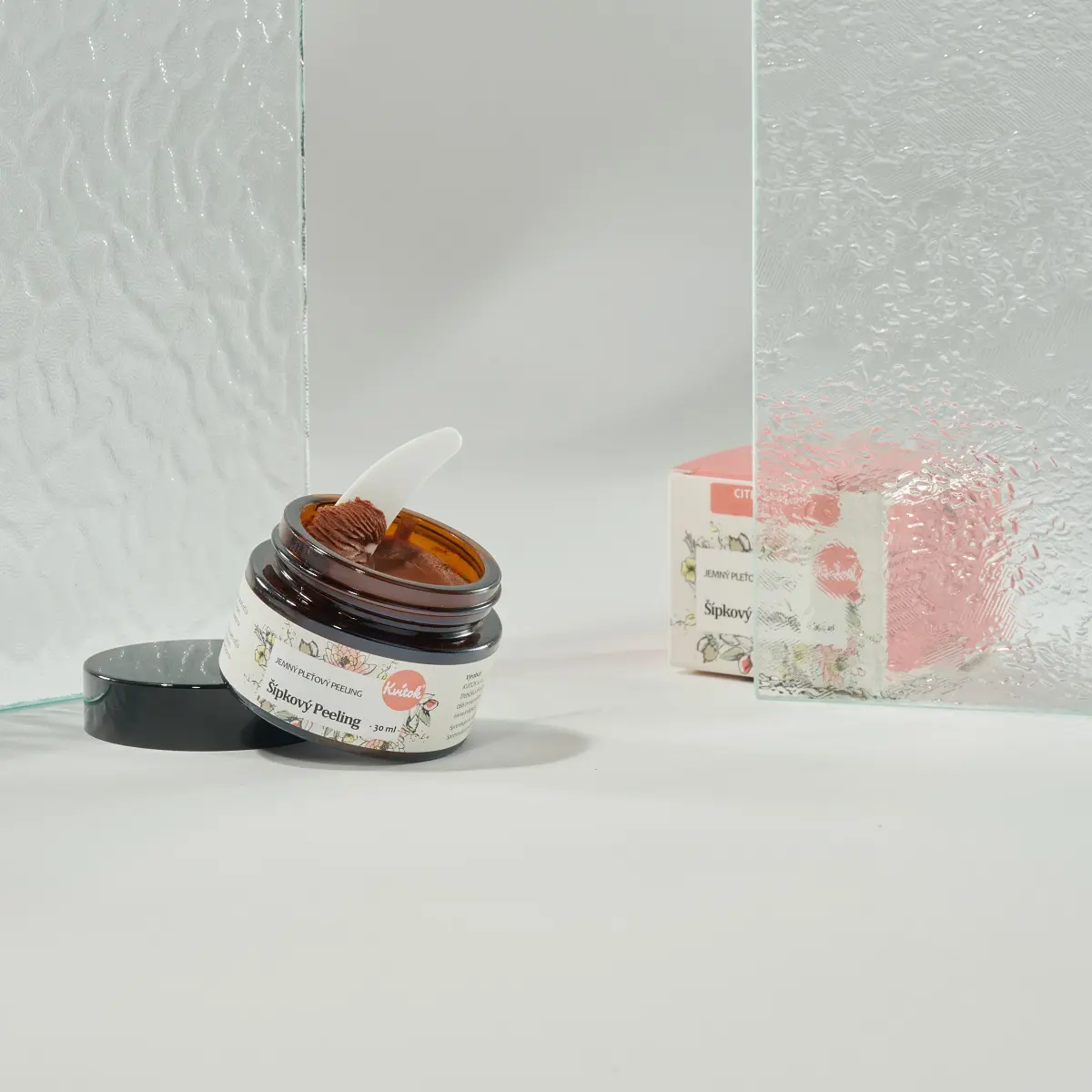 KVITOK Šípkový peeling na suchou/citlivou pleť (30ml)