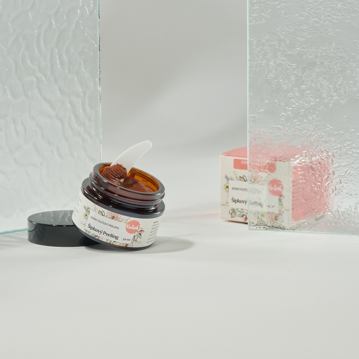 KVITOK Šípkový peeling na suchou/citlivou pleť  (30ml)