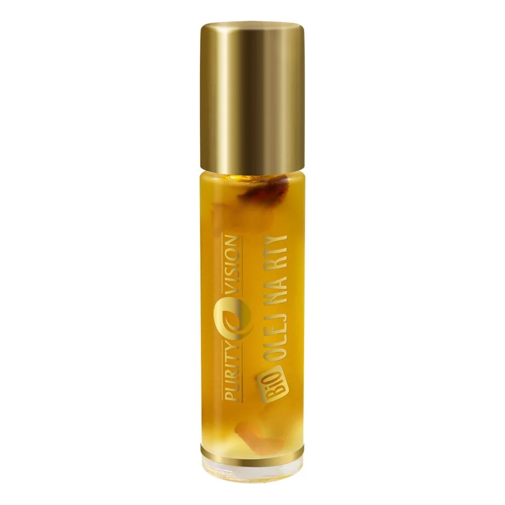 PURITY VISION Bio Růžový olej na rty s Q10 (10ml)