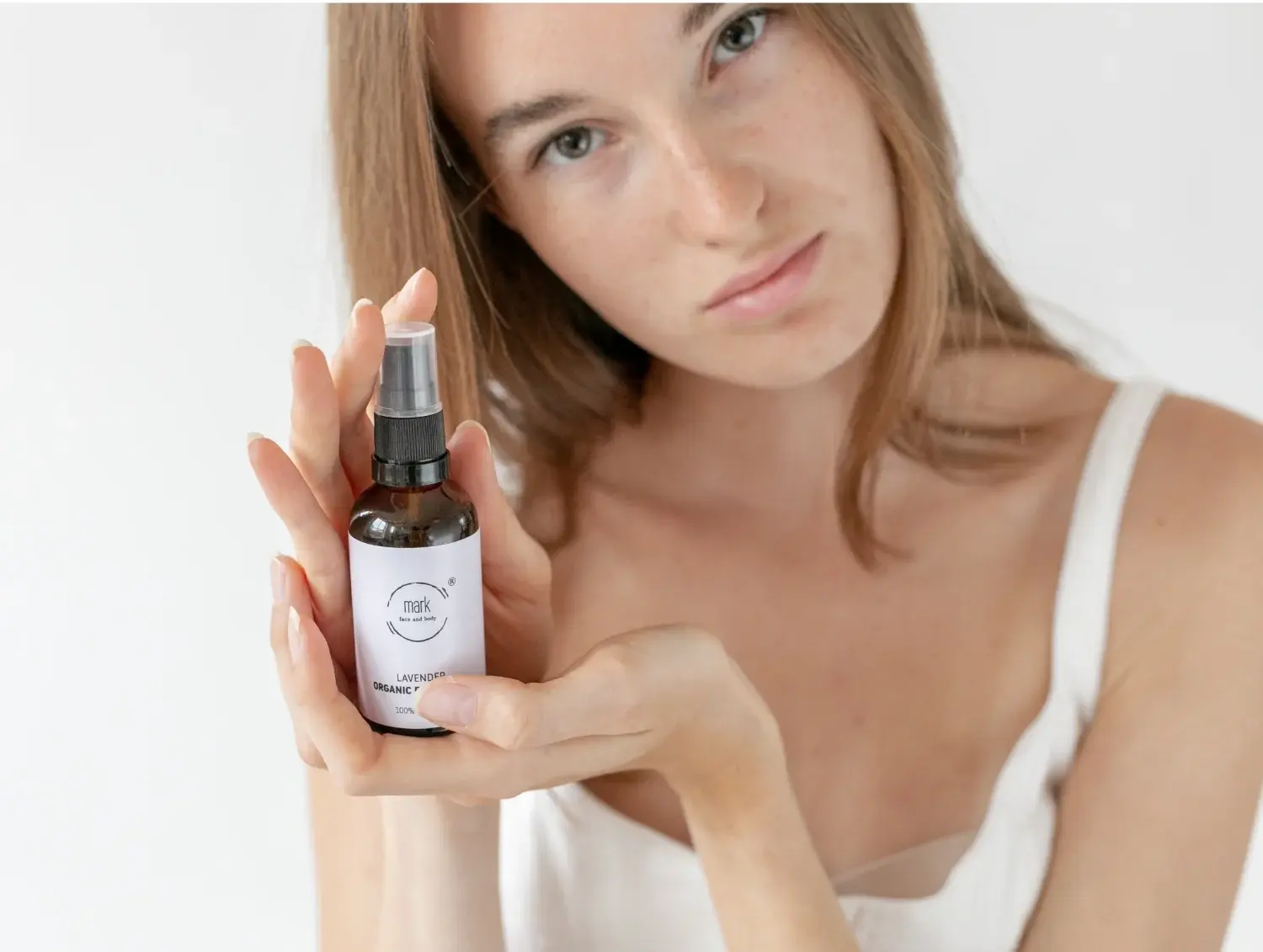 MARK bio face and hair water LAVENDER - zklidnění pleti a ošetření vlasové pokožky (50ml)
