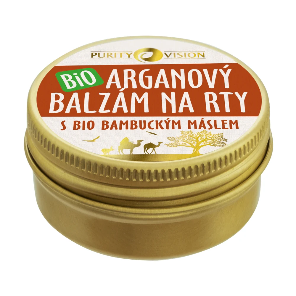 PURITY VISION Bio Arganový balzám na rty (12ml)