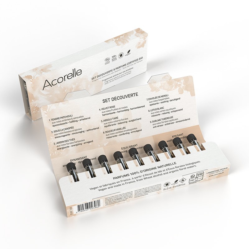 ACORELLE Sada 9 parfemových vod - discovery set (9x2ml)