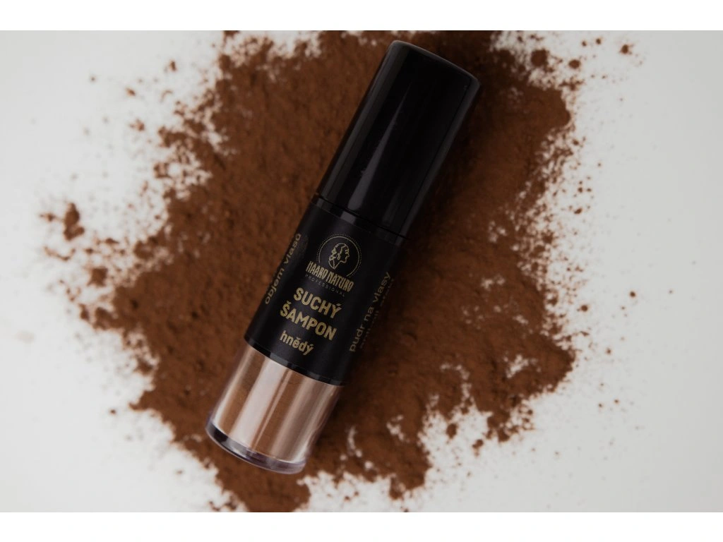 HAARO NATURO Suchý šampon HNĚDÝ