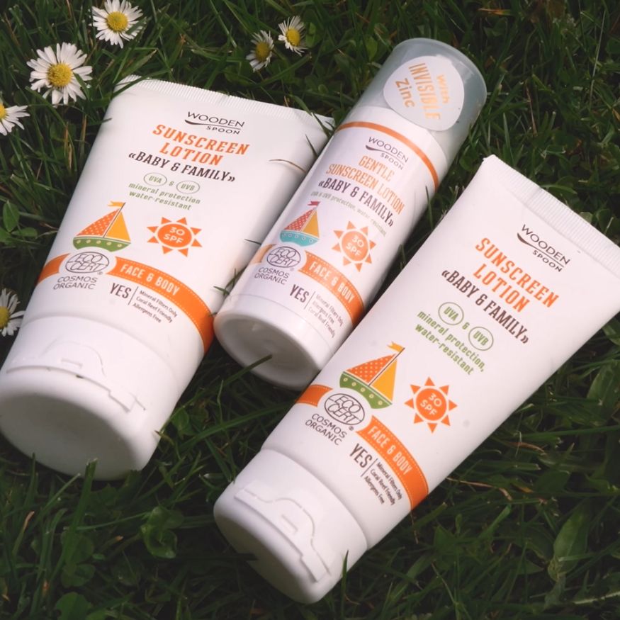 WOODEN SPOON Opalovací tělové mléko SPF 30 (50ml) - EXPIRACE 05/26 - SLEVA 30%