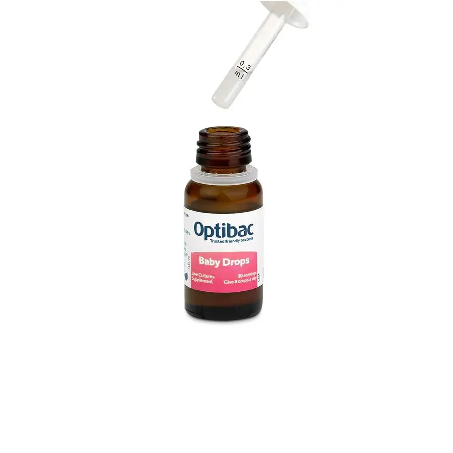 OPTIBAC Baby Drops - Probiotika pro děti v kapkách (10ml)