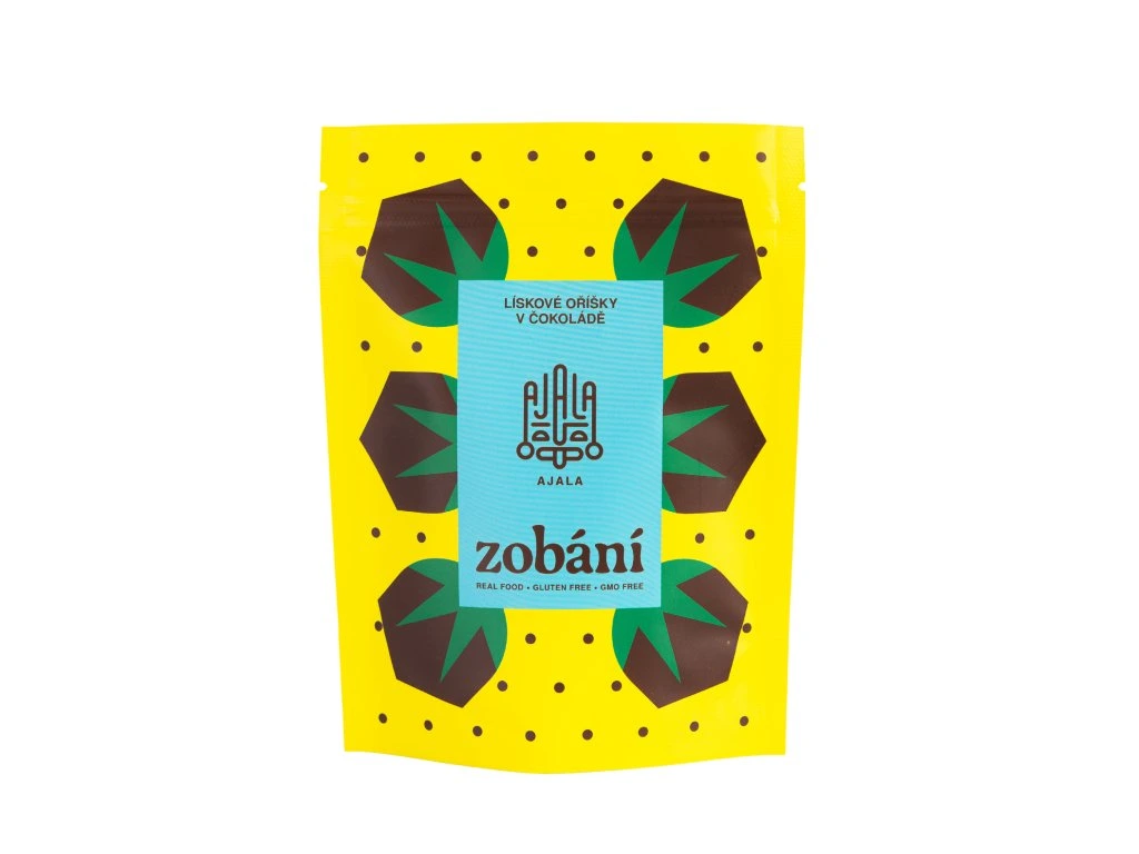 AJALA CHOCOLATE Čoko zob - lískové ořechy v čokoládě (150g)
