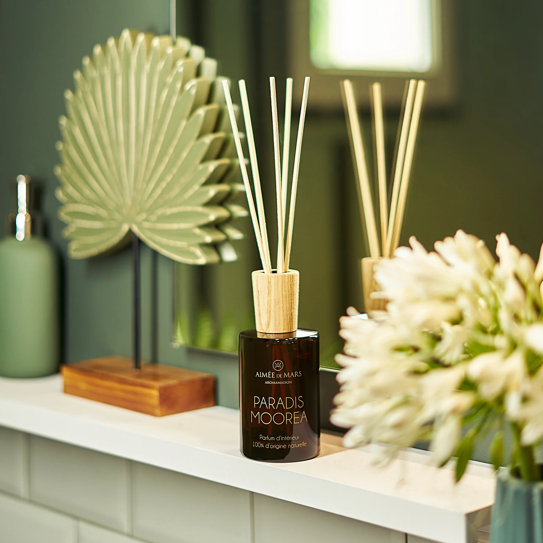 AIMÉE DE MARS aromaterapeutický bytový difúzer Paradis Moorea (100ml) 